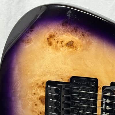 Charvel Pro-Mod DK24 HSS FR M Poplar Guitar with Soft Case 2021 - Purple Sunset / Maple neck image 6