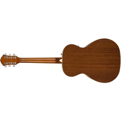 Fender FA-235E Concert Acoustic Electric Guitar, Laurel Fretboard, Natural image 3