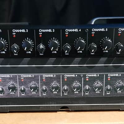ART MX821s 8-Channel Line Mixer with Stereo Outputs 2012 - Present - Black image 1