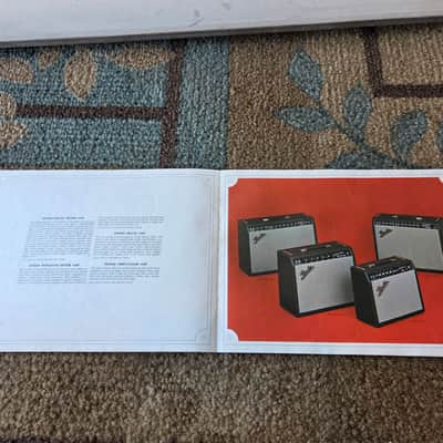 Vintage 1966-1967 Fender Musical Instruments Full-Line Catalog! Rare, Original Case Candy, Paperwork! image 14
