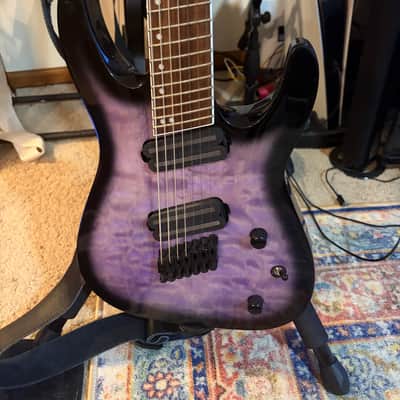 Jackson X Series Soloist SLATX7Q 7-String Multi-Scale Electric Guitar image 2