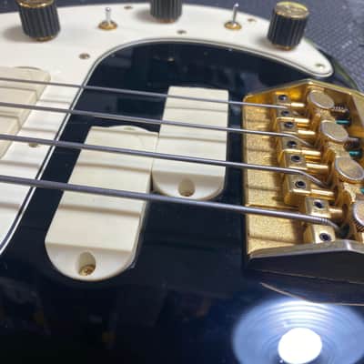 1983 Fender Elite Precision Bass 2- Black - Includes Vintage Hardshell Case image 11