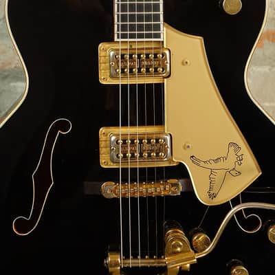 GRETSCH G7593 Black Falcon with Bigsby - Made in Japan 2003 - Black image 6