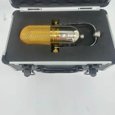 MXL R77 Classic Ribbon Mic 2026- Chrome/Gold image 2