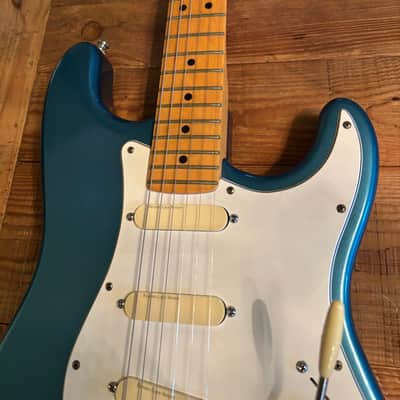 Fender Strat Plus COLLECTOR GRADE Lace Sensors Wilkinson SPLIT NUT TBX Schallers 1988 - Lake Placid Blue image 4