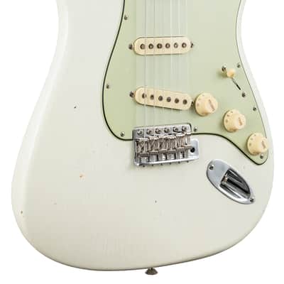 Fender Limited Edition '62 Poblano Strat - Journeyman Relic Aged Olympic White image 2