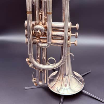 Blessing XL Cornet – Made in USA – Silver Plate – w/ Case & Mouthpiece image 1