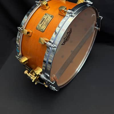 Yamaha Maple Custom MSD-0116 Snare Drum 14" x 6,5 1990's - Maple image 10