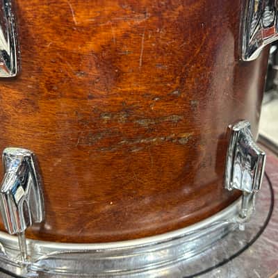 Tama 3 - piece Superstar drum set (314-2166) 80's - Satin Mahogany image 15