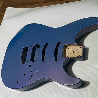 1980's Kramer USA Pacer Custom II Flip Flop FF Blue Guitar Body Floyd Ready image 2