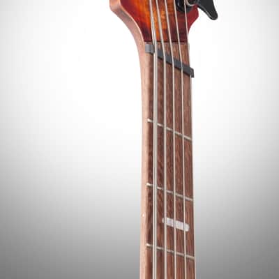 Ibanez SRMS805-BTT Workshop 5-String Multi-Scale Electric Bass - Brown Topaz Burst image 6