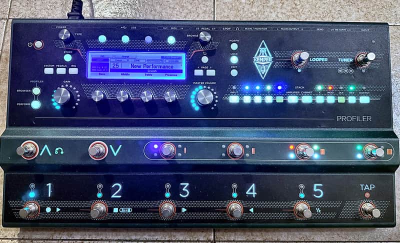 Kemper Amps Profiler Stage 2019 - 2025 - Black image 1