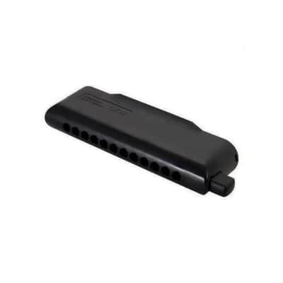 Hohner CX12 Black Chromatic Harmonica, Key of C, 12 Hole, 3 Octave - M754500 image 4