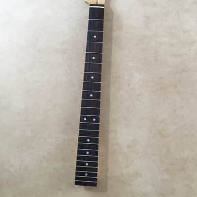 Vintage Electric Guitar Rock Light Flame Maple Neck Bone Nut Satin Relic 12” Radius Rosewood Fretboard image 1