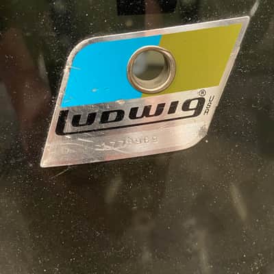 1970s Ludwig Vistalite Black Smoke Kit 12/13/16/22" image 8