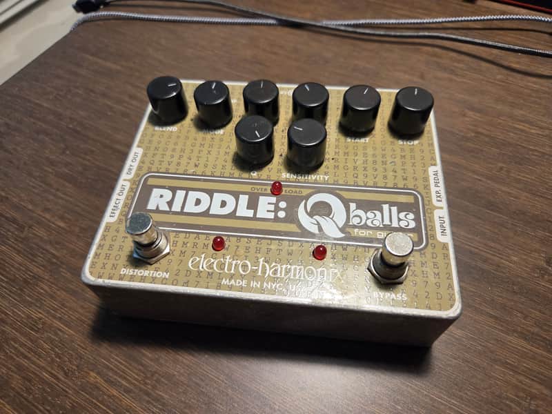 Electro-Harmonix Riddle: QBalls Envelope Filter For Guitar 2009 - 2021 - Tan image 1