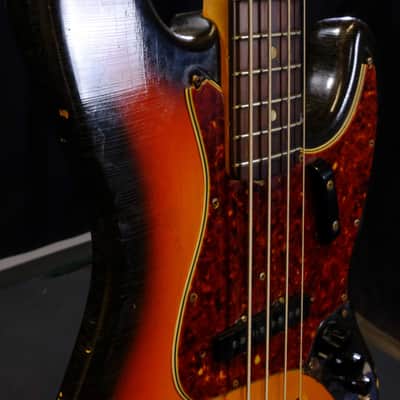 Used Fender 1965 Jazz Bass - 3 Color Sunburst image 21