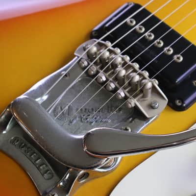 2000's Mosrite "1963" Reissue Ventures Model w/Moseley Tremolo (Sunburst) image 5