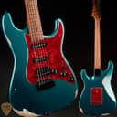 2023 - Suhr Eddie's Guitars Exclusive Classic S Antique Roasted - Ocean Turquoise Metallic #74366
