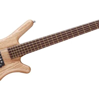 Warwick Pro Series Corvette $$-5 String-Natural Transparent Satin image 2