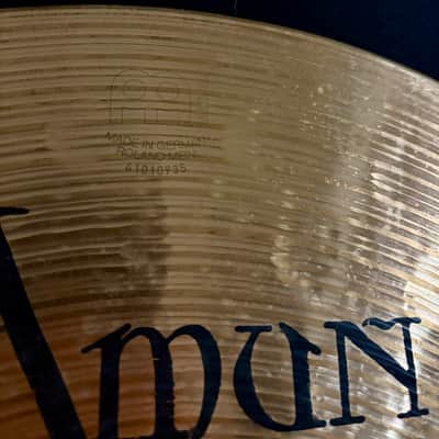 2x Meinl Amun 18” Powerful crashes, LIKE NEW image 6