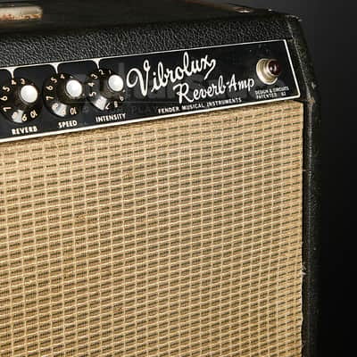 Fender Vibrolux Reverb Amp Original Vintage 1967 (COD AMP_00175) image 6