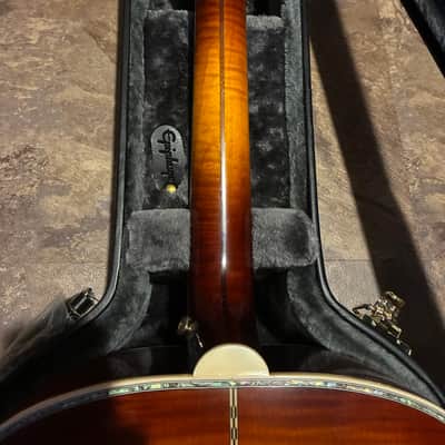 RARE Epiphone inspired by Gibson j-200 vine custom Burst image 6
