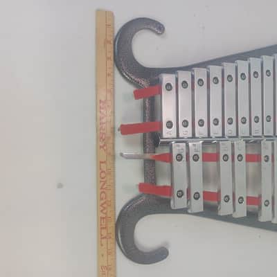 Musser M2041 2-octave Lightweight Bell Lyra - 442Hz Tuning Glockenspiel Satin image 9