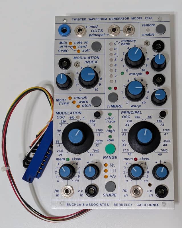 Buchla 259e Twisted Waveform Generator 2010s - Silver image 1