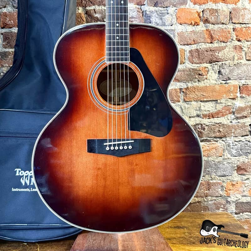 Yamaha CJ-818SB Jumbo Acoustic Guitar w/ GB (1980s - Sunburst) image 1