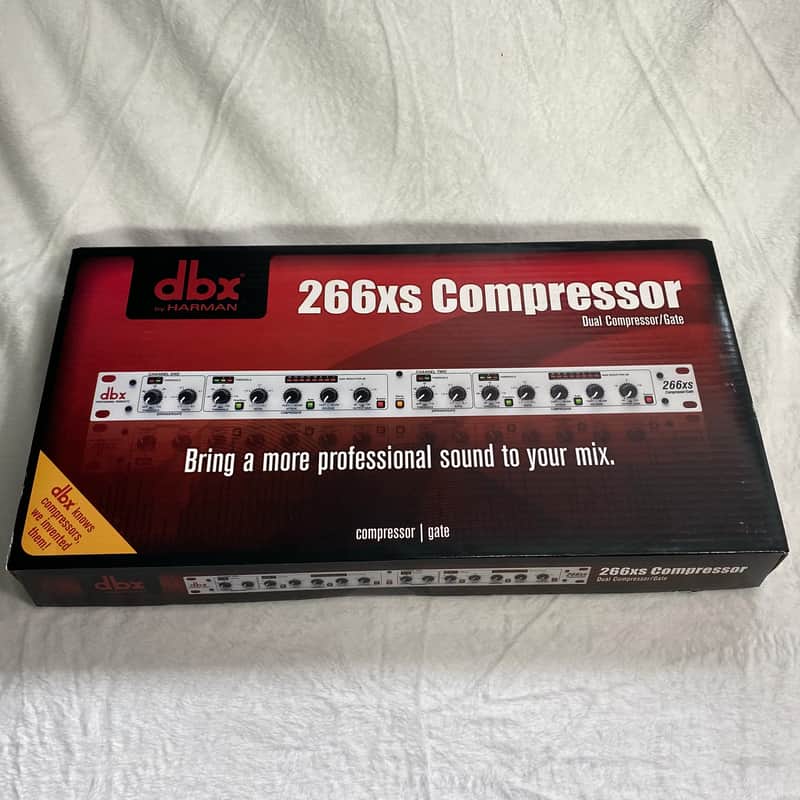 dbx 266xs Dual Channel Compressor/Gate Dynamics Processor – Like New Condition image 1