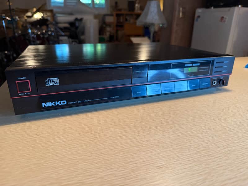 Vintage Nikko NCD440 Audiophile Cd Player High Fidelity Serviced