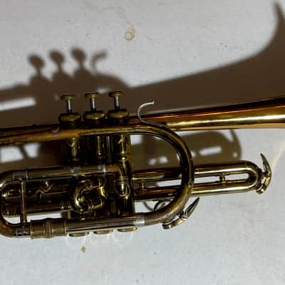 Vintage York Cornet w/ York 2M Silver Mouthpiece image 2