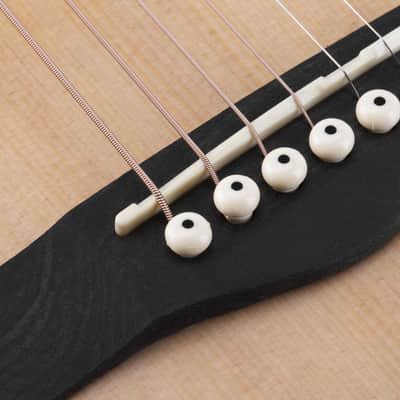 Boroughs B15MNT 3/4 Size Acoustic Guitar, Natural image 13