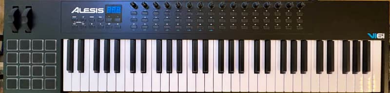 Immagine Alesis VI61 61-Key USB/MIDI Keyboard Controller - 1