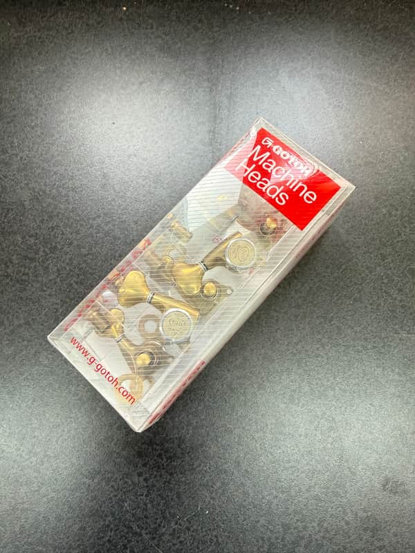 Gotoh SGS510Z-S5-MG-T X-Gold 6 in line Locking Tuners 2019 - X-Gold image 1
