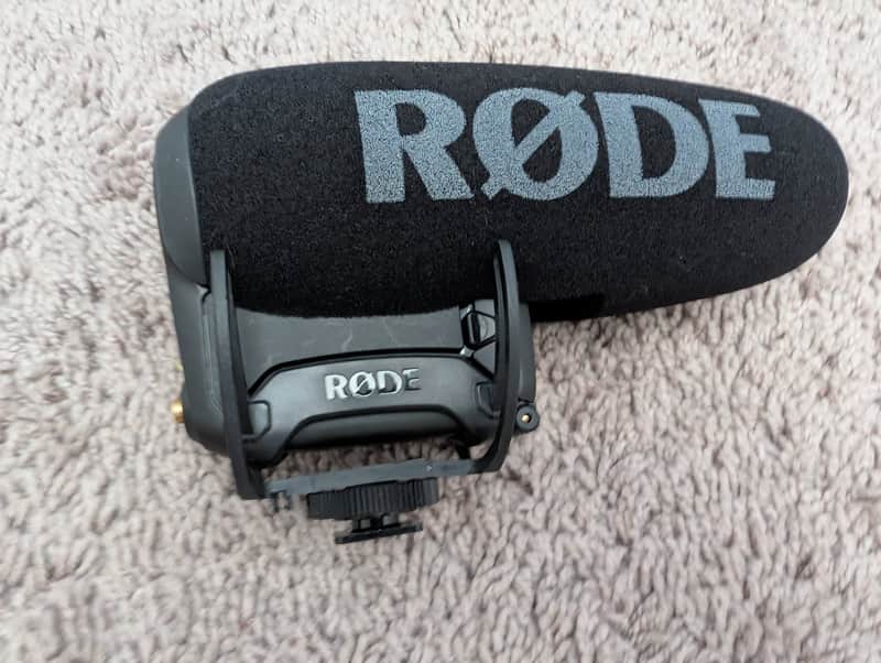 RODE VMP+ VideoMic Pro Plus Camera Mount Supercardioid Shotgun Microphone 2017 - Present - Black image 1