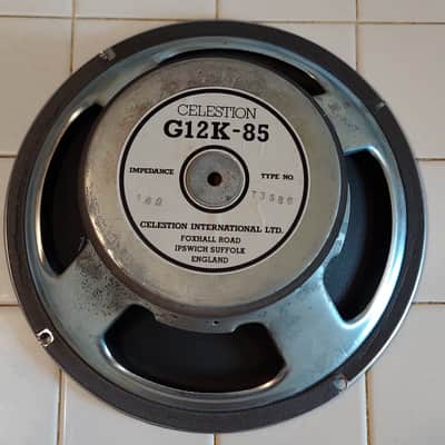 Vintage Celestion  G12K-85 12" 16 ohms Guitar Speaker - L@@K image 1