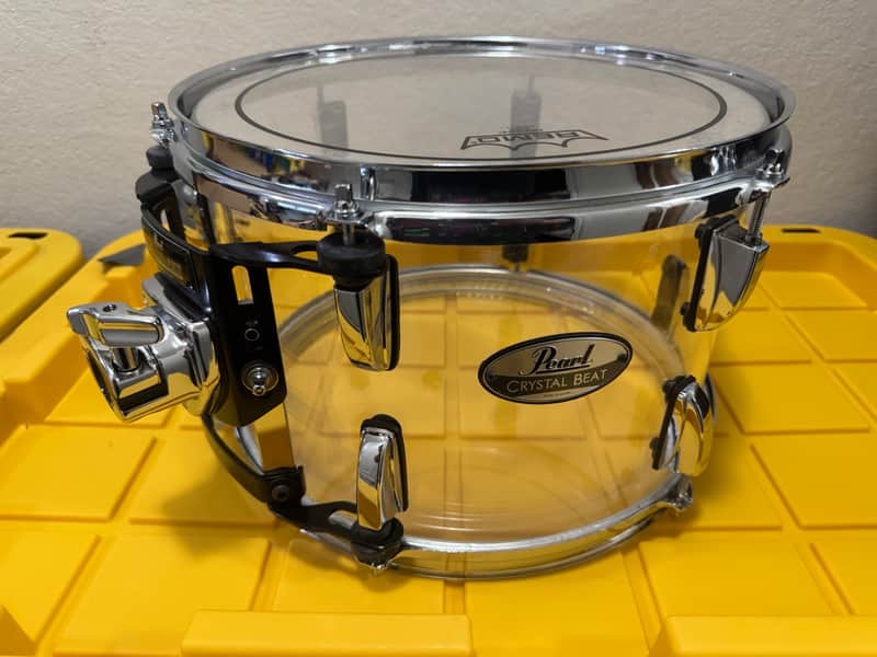 Pearl CRB1208T/C730 Crystal Beat 12x8" Rack Tom 2014 - 2020 - Ultra Clear