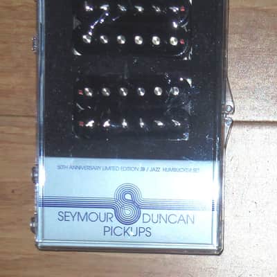 Seymour Duncan® 50th Anniversary JB/Jazz Set~Black~16.6k-B 7.5k-N~1c~USA~Brand New image 1