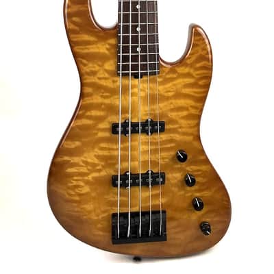 Sadowsky NYC Vintage 5-21 Standard J-Bass 2019 Quilted Maple/Brazilian Rosewood image 9