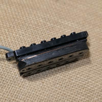 Pickup Bridge Black, Genuine 1989 Schaller Tracer Custom - Same Day Shipping #DH03 image 6