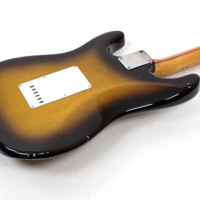 1982 /83 Fender Stratocaster 57 Reissue Fullerton Cesar Diaz Signed - Sunburst - USA AVRI image 10