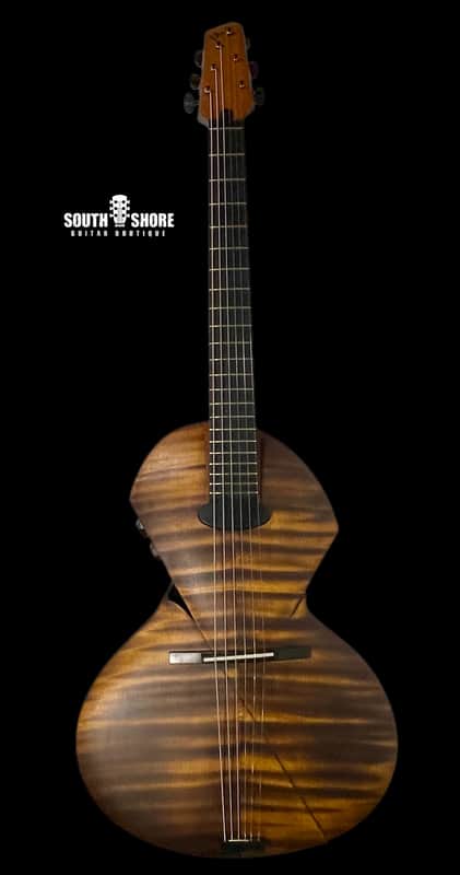 Ergon Acores-CCP 2022 Natural Figured Maple Top, Hollow Body, 4lbs 8.5oz (Authorized Dealer) image 1