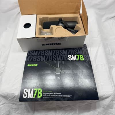Shure SM7B Cardioid Dynamic Microphone 2001 - Present - Black image 11