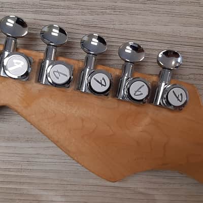 Fender 1994 Stratocaster Guitar Black with Maple Neck & Gilmour MOD & Fender Locking Tuners image 3