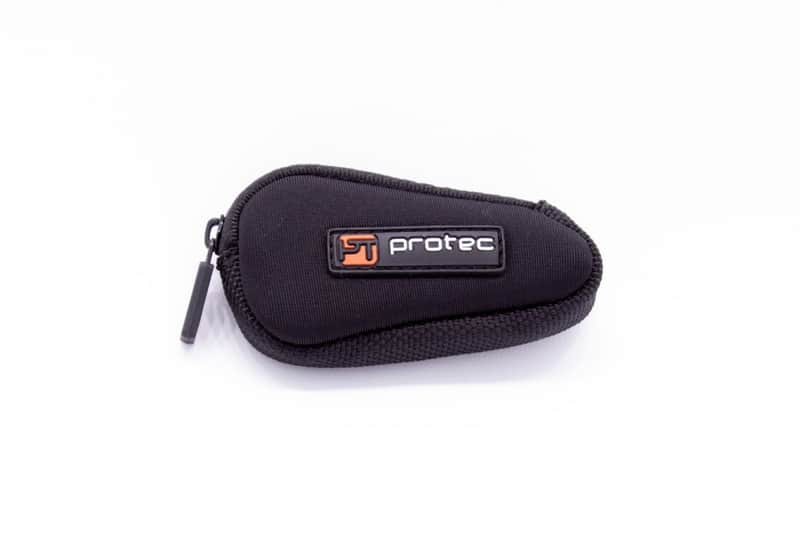 Protec Black Neoprene Horn Mouthpiece Pouch image 1
