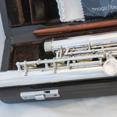 Di Zhao DZ-470 Open-hole Intermediate Flute *Split-E *Silver headjoint *Low-B *Overhauled New Pads image 13
