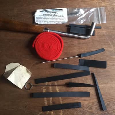 Unknown Used Piano Tuner Tool Kit image 1
