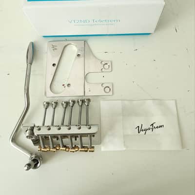 Vega-Trem VT2ND Teletrem Modern Telecaster Guitar Tremolo Bridge image 3